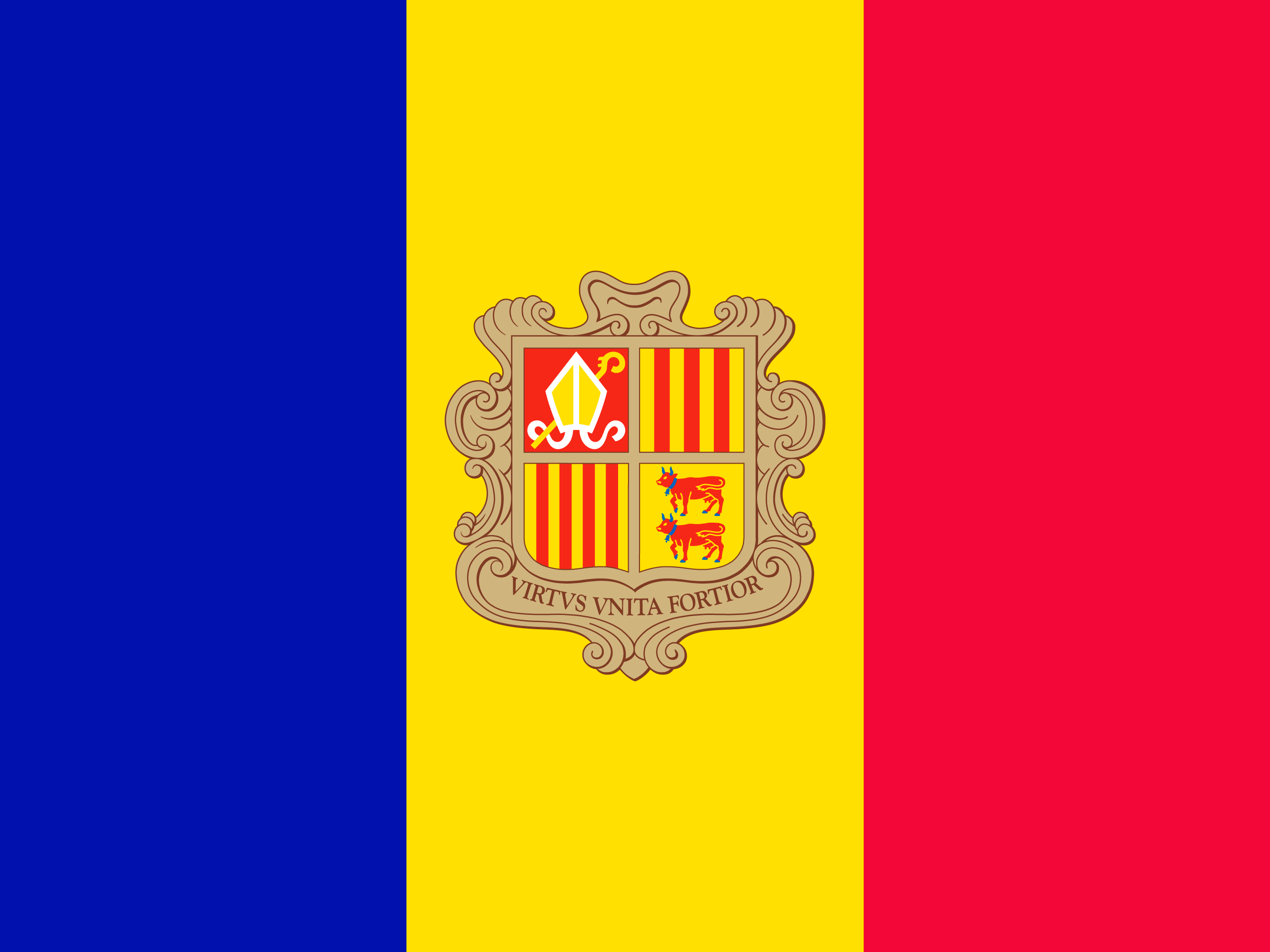 bendera Andorra