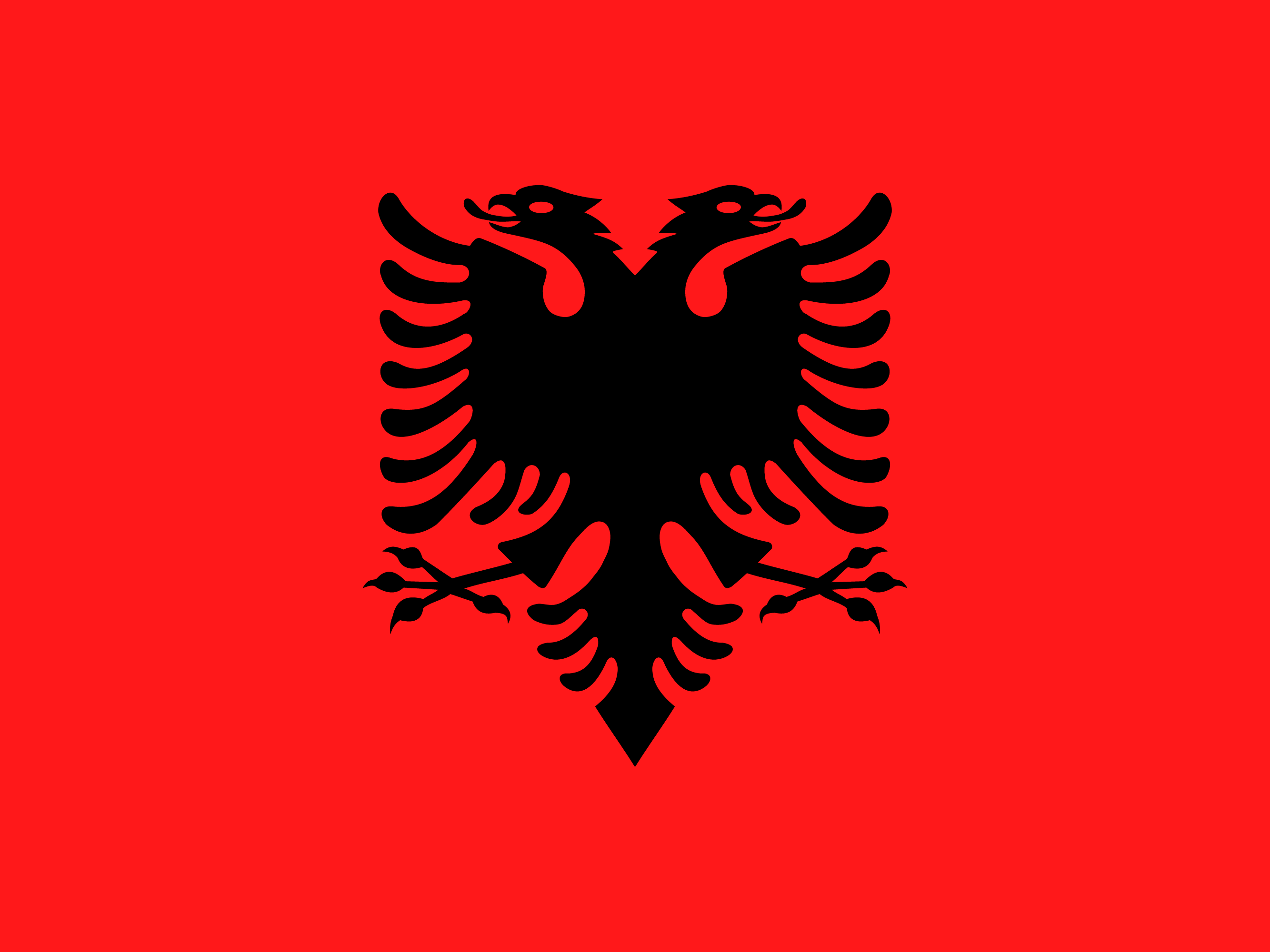 bendera Albania