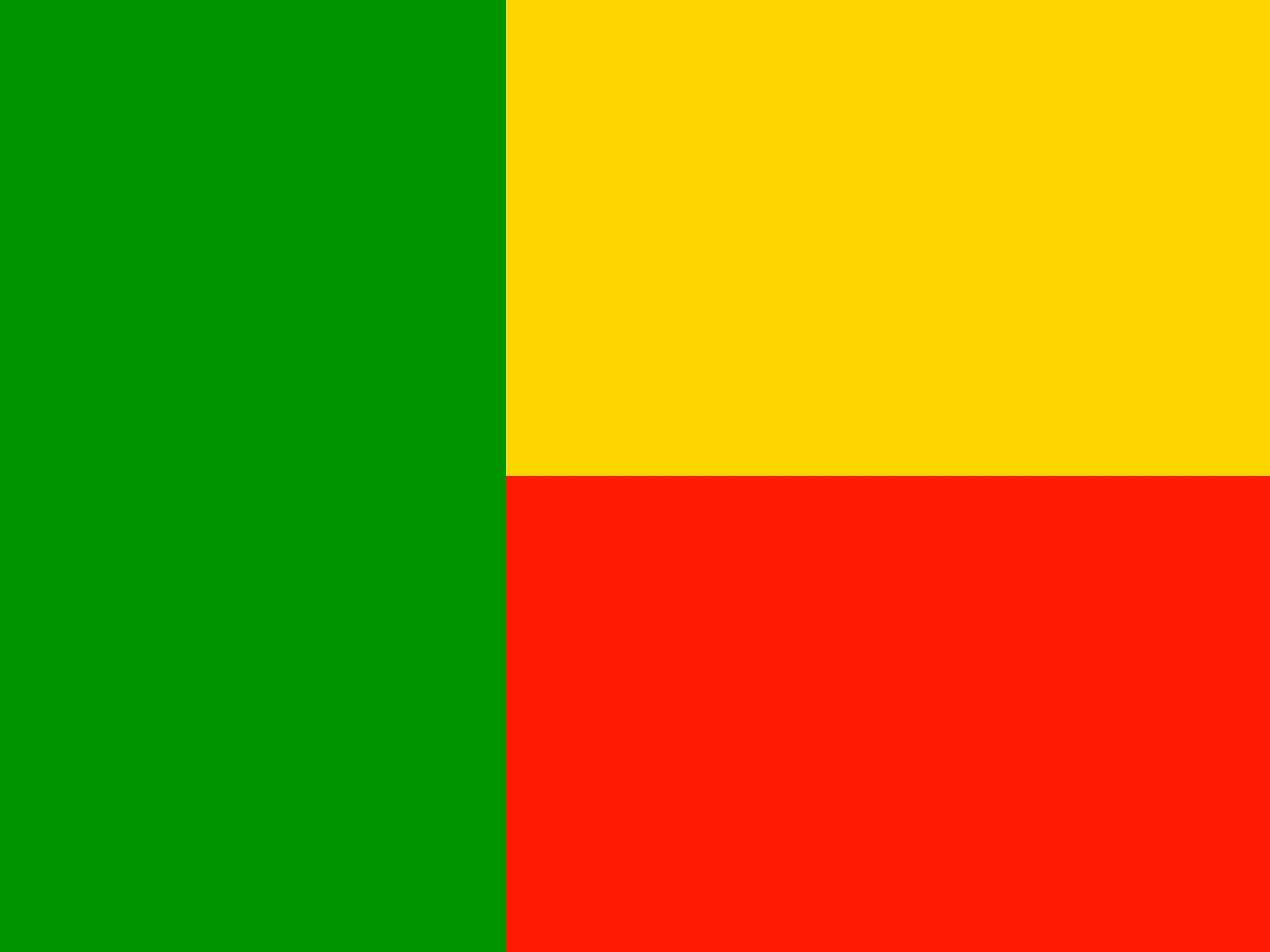 bendera Benin