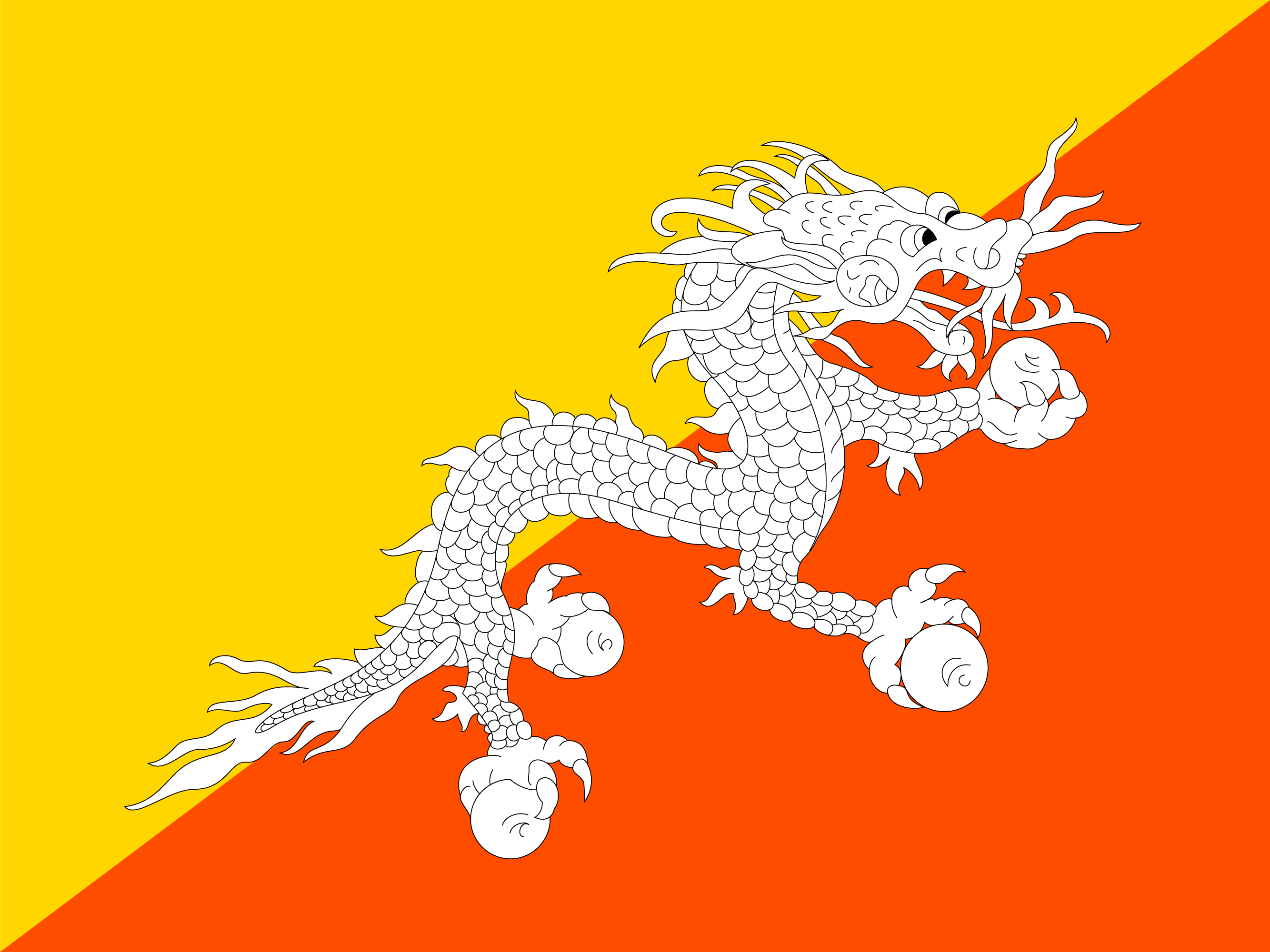 bendera Bhutan
