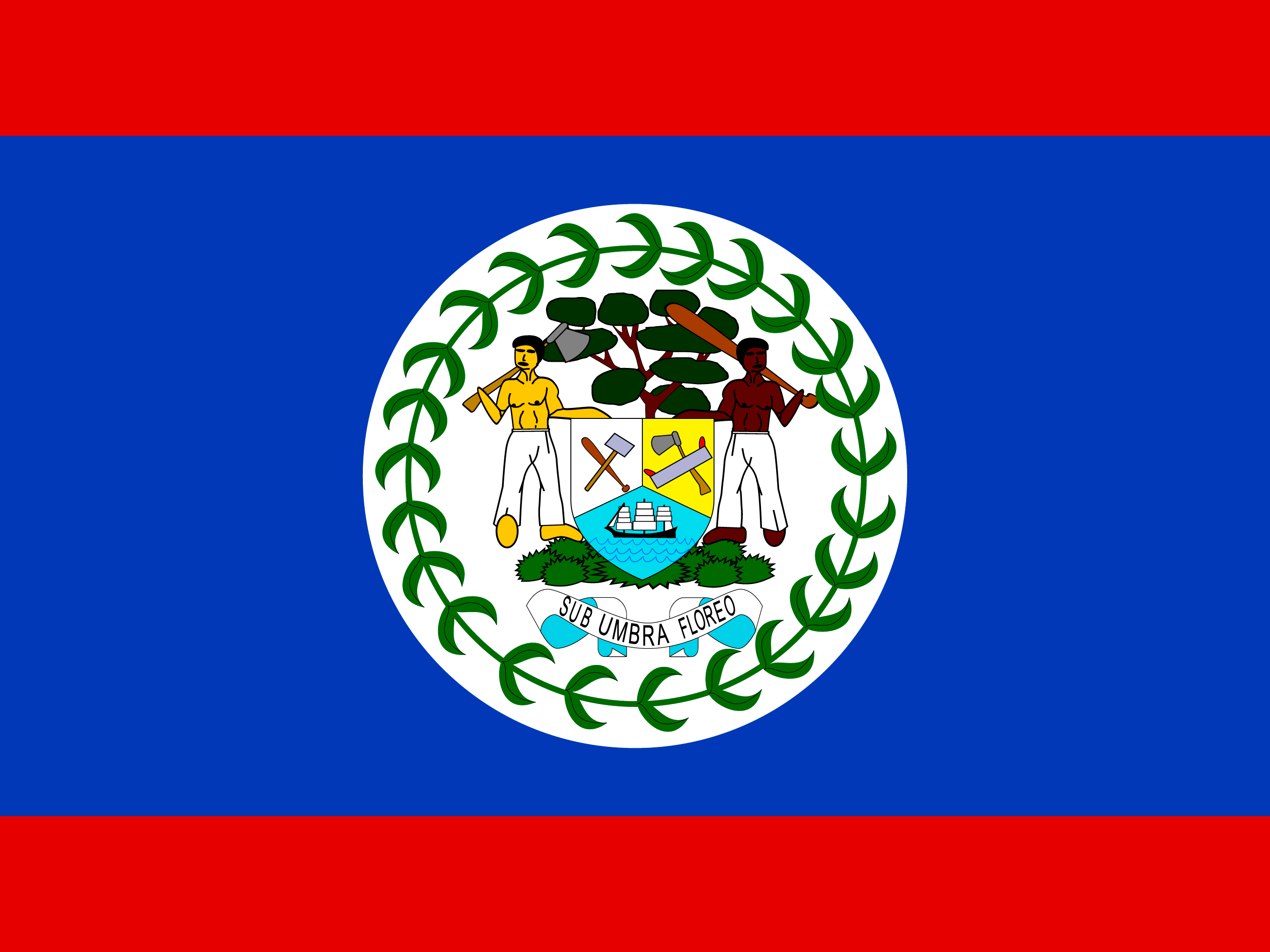 bendera Belize