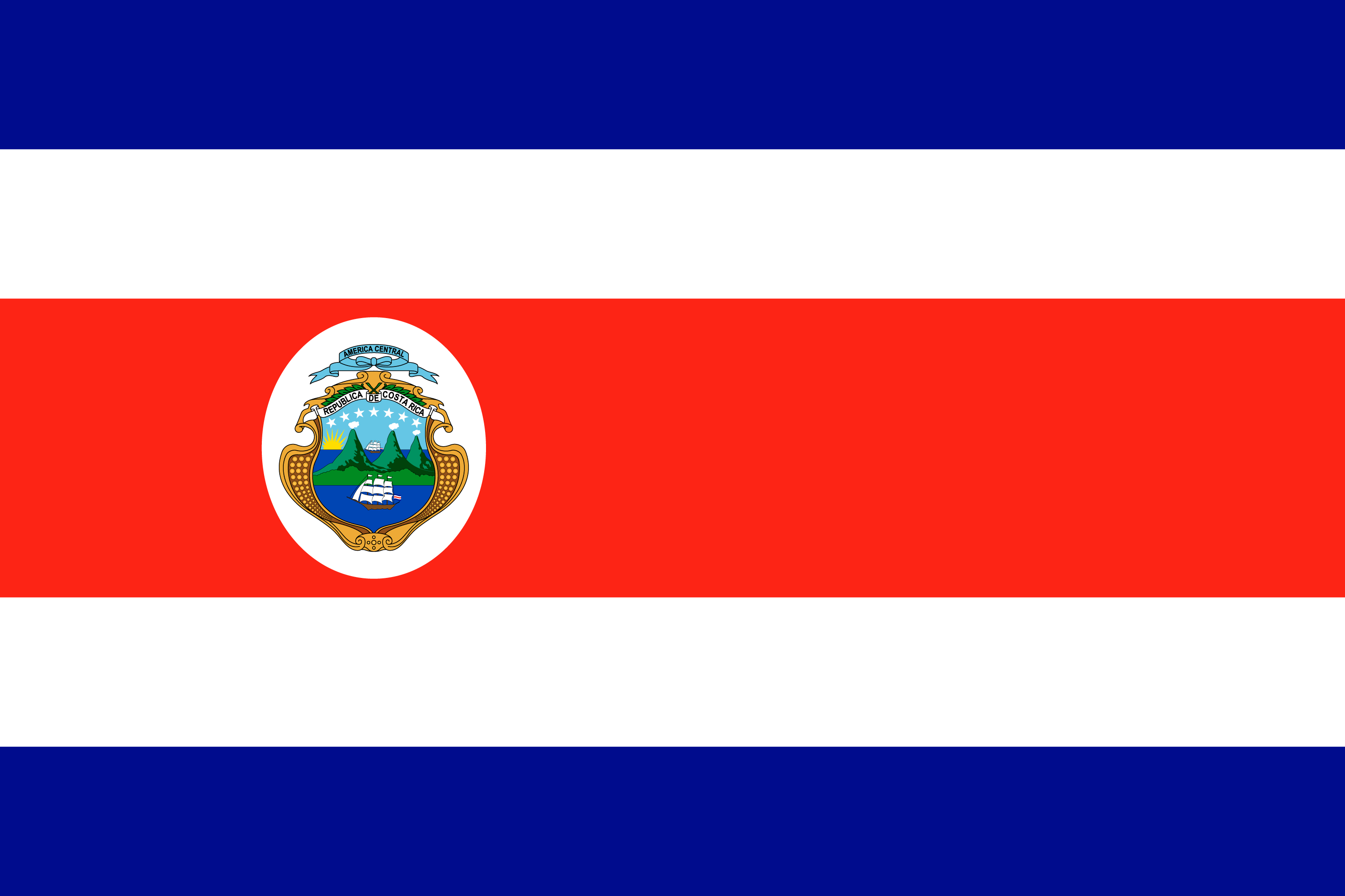 bendera Kosta Rika