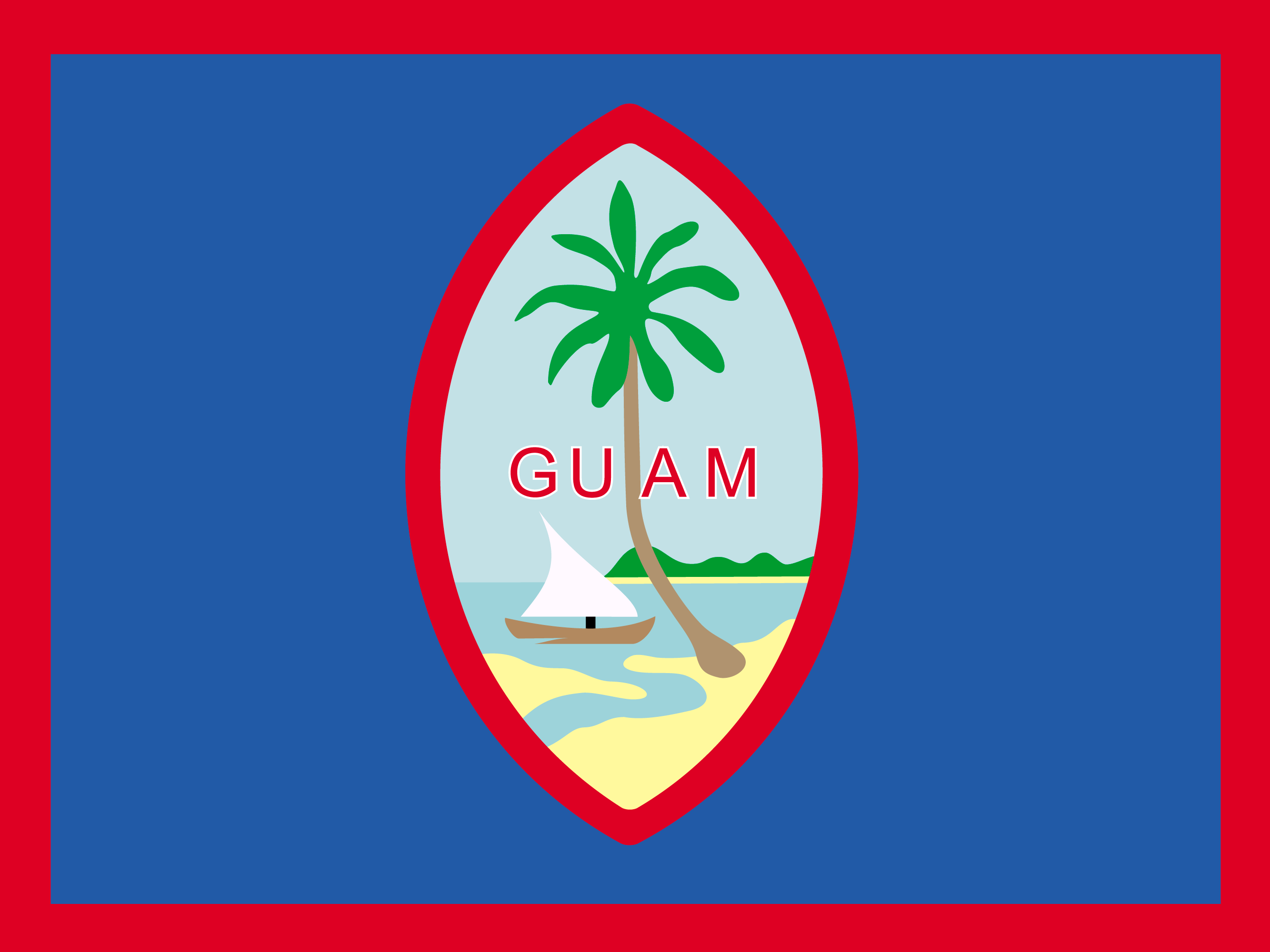 bendera Guam