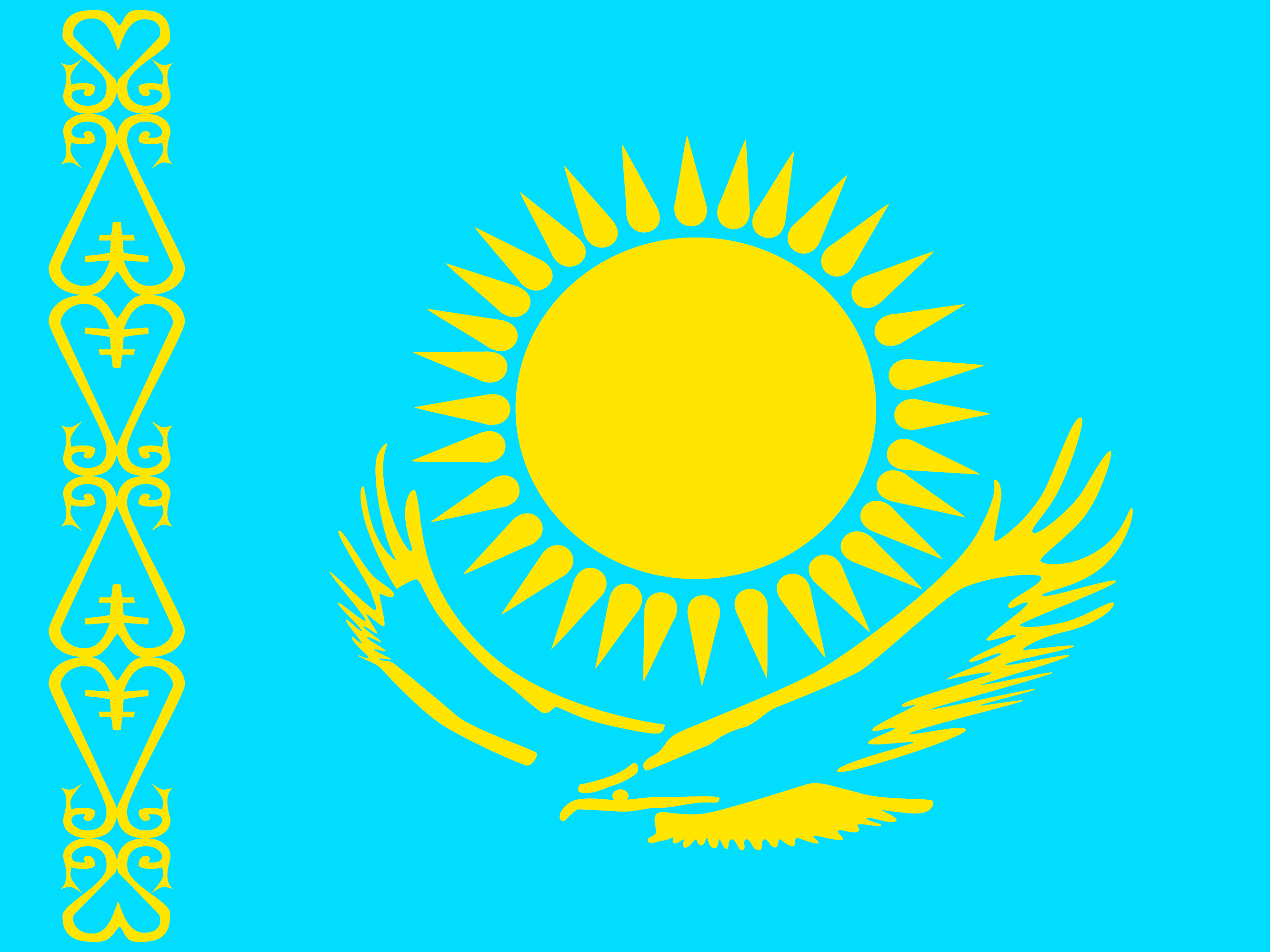 bendera Kazakhstan