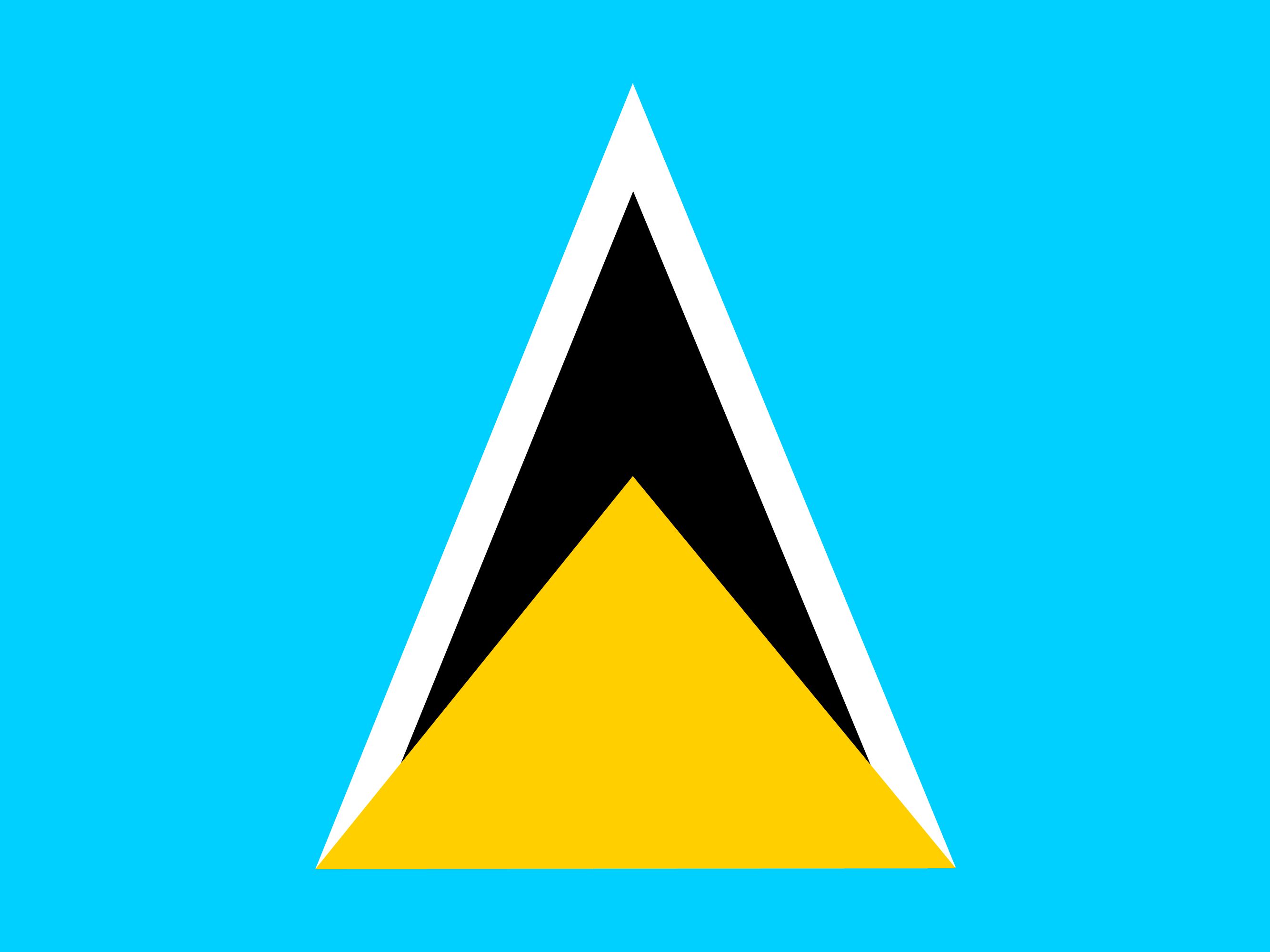 bendera Saint Lucia