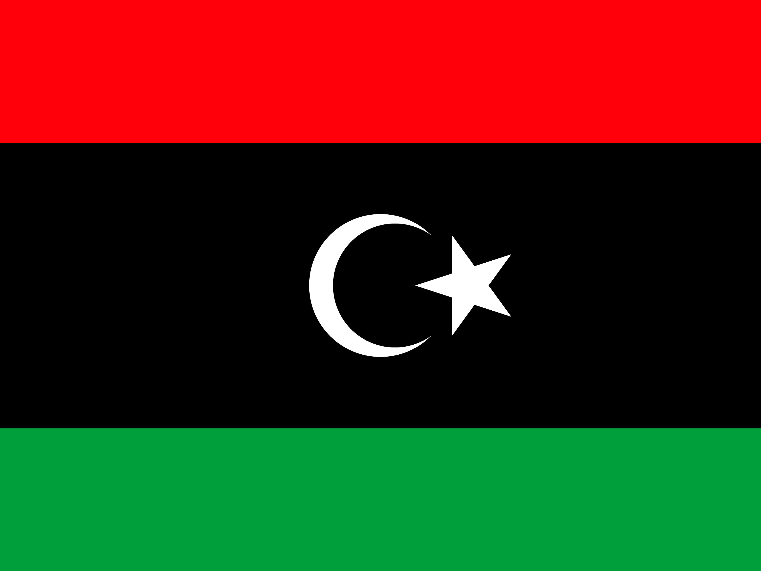 bendera Libya