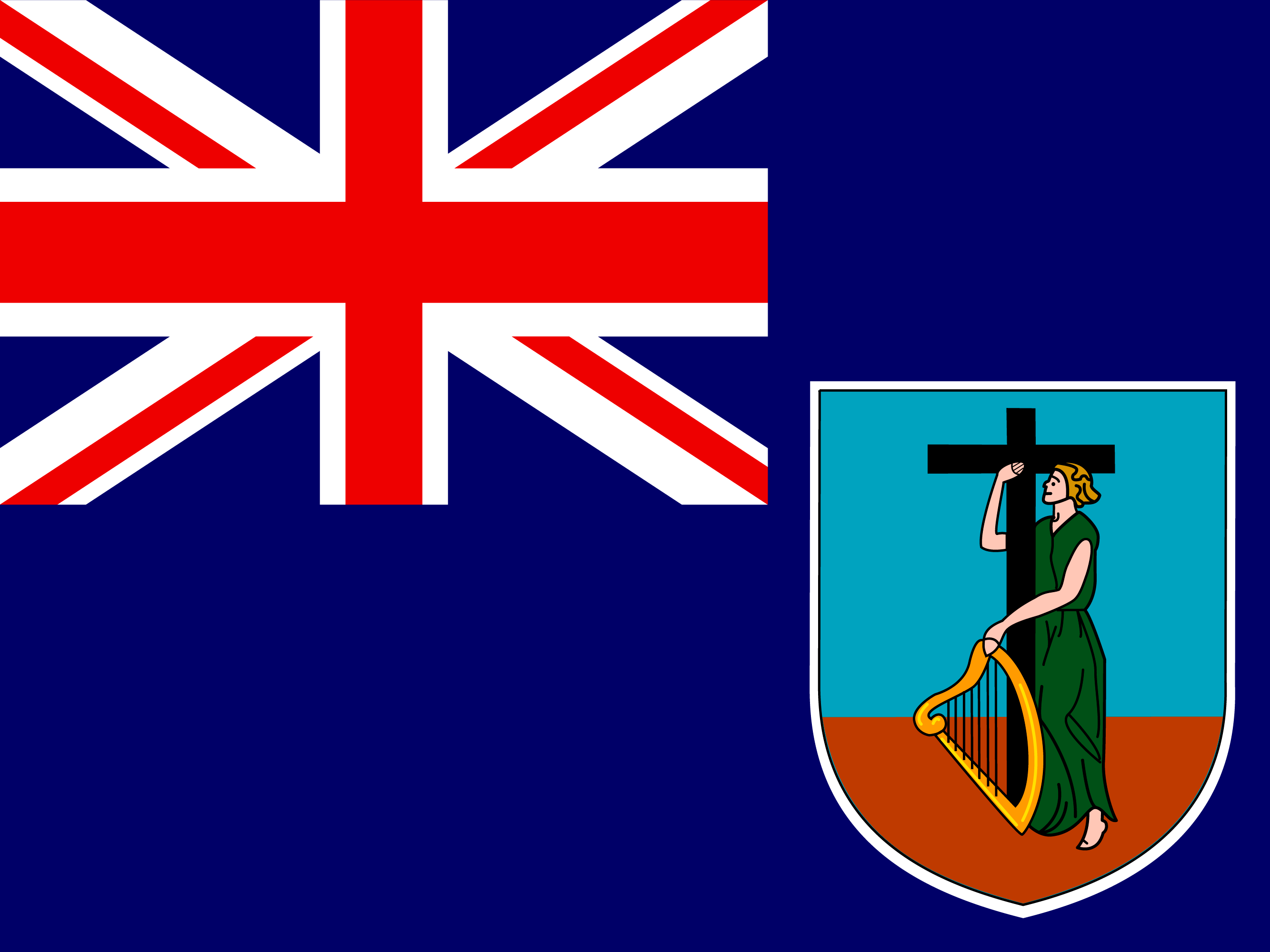 bendera Montserrat