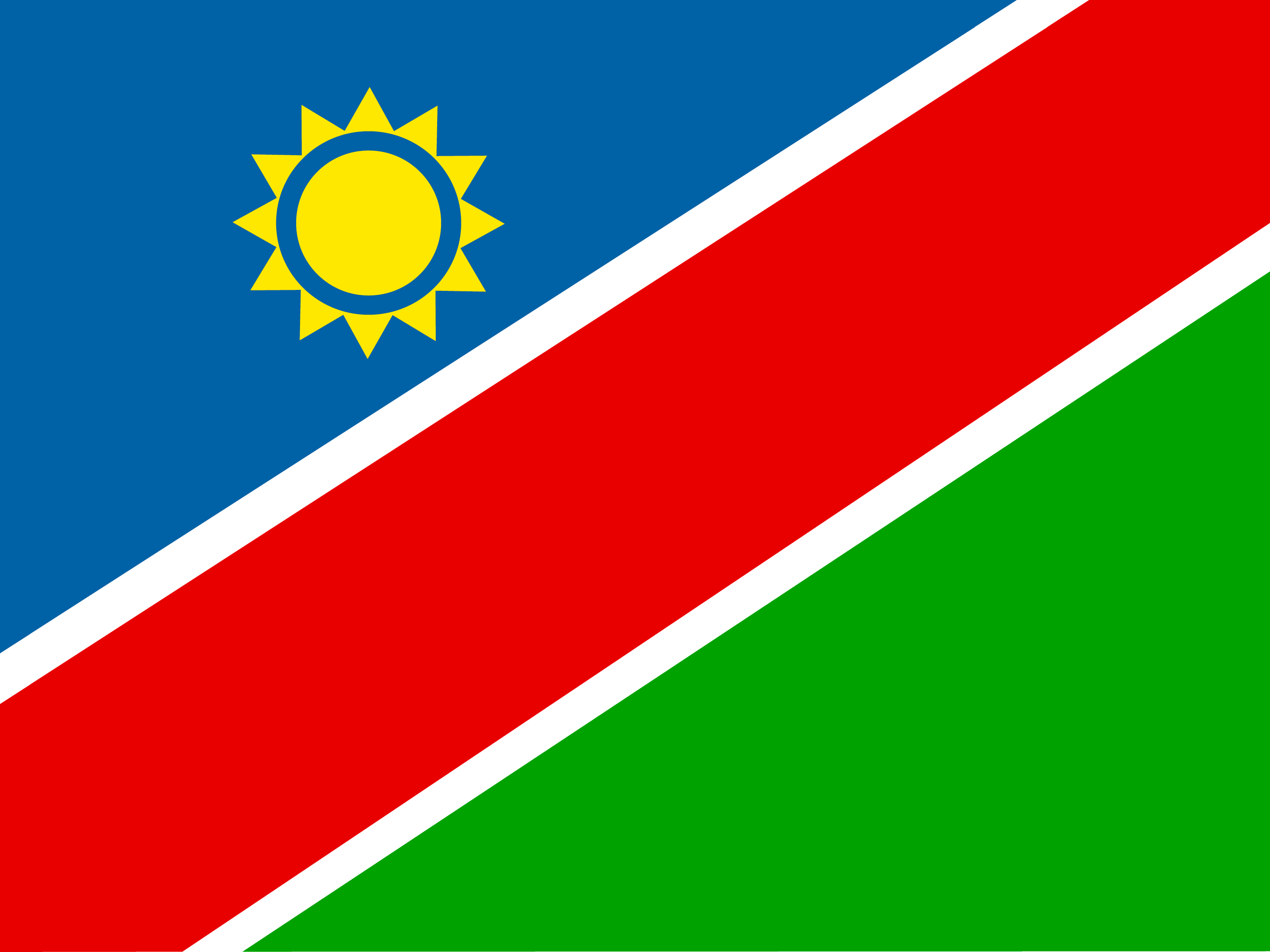 bendera Namibia