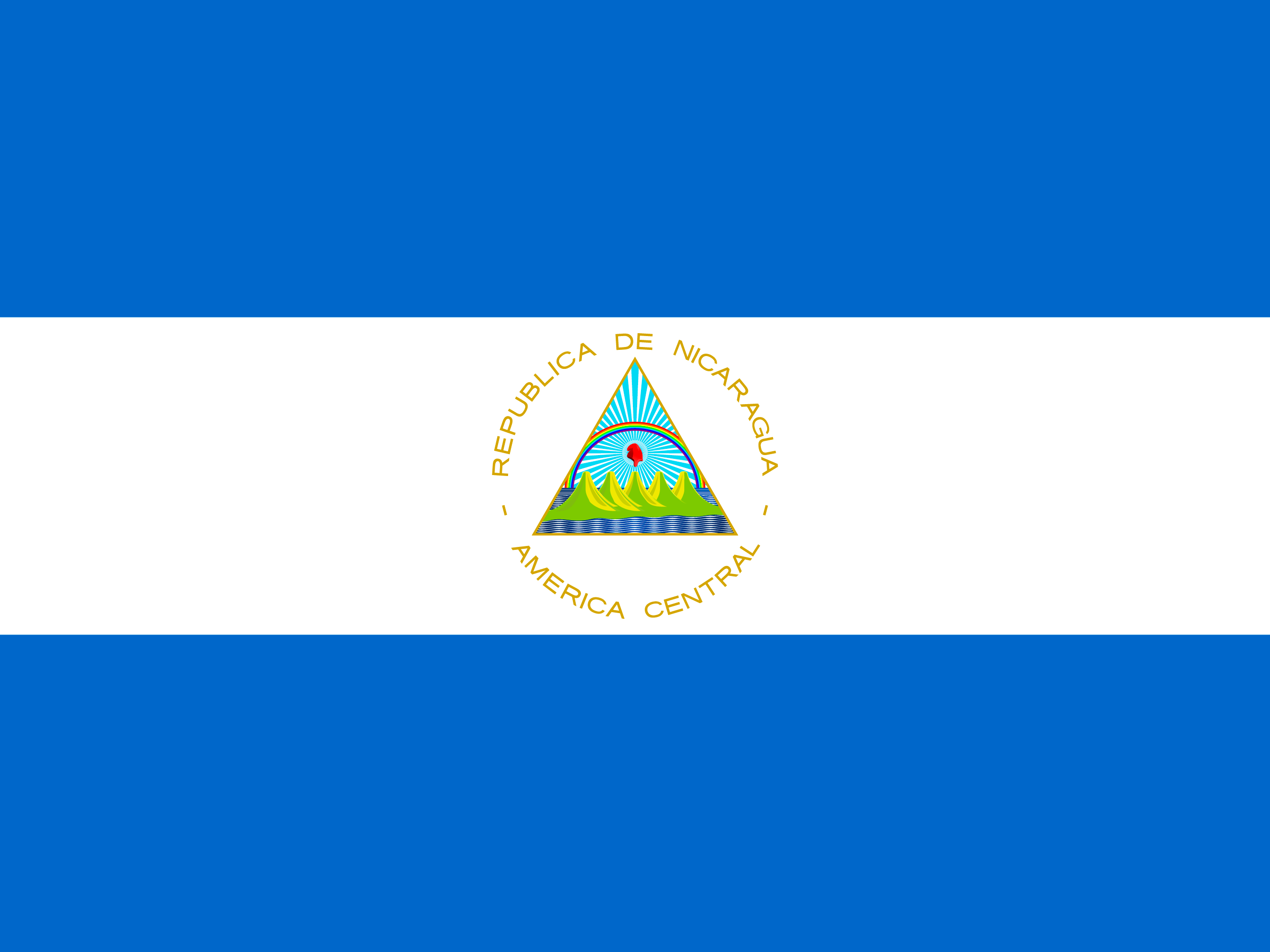 bendera Nikaragua