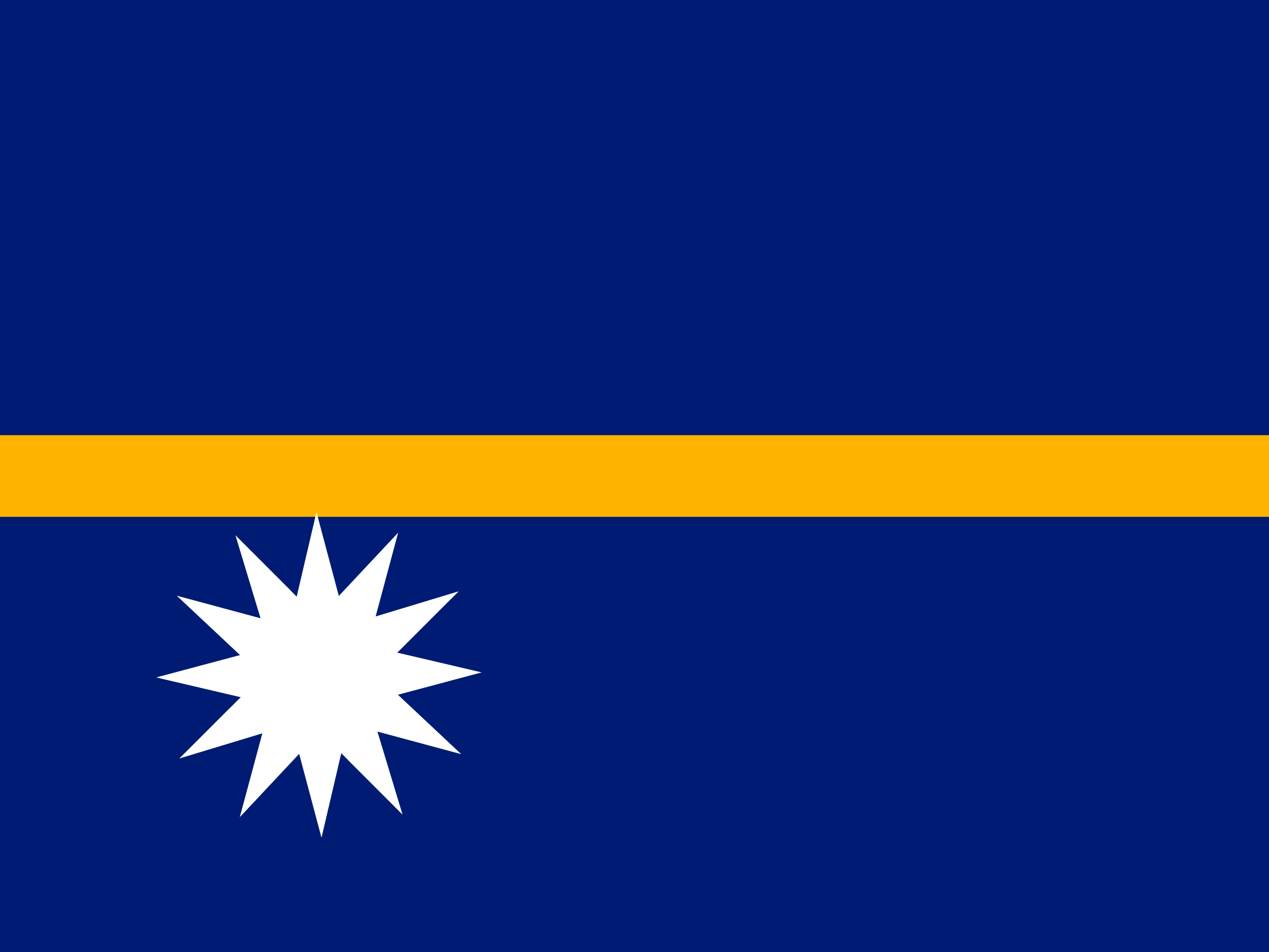 bendera Nauru