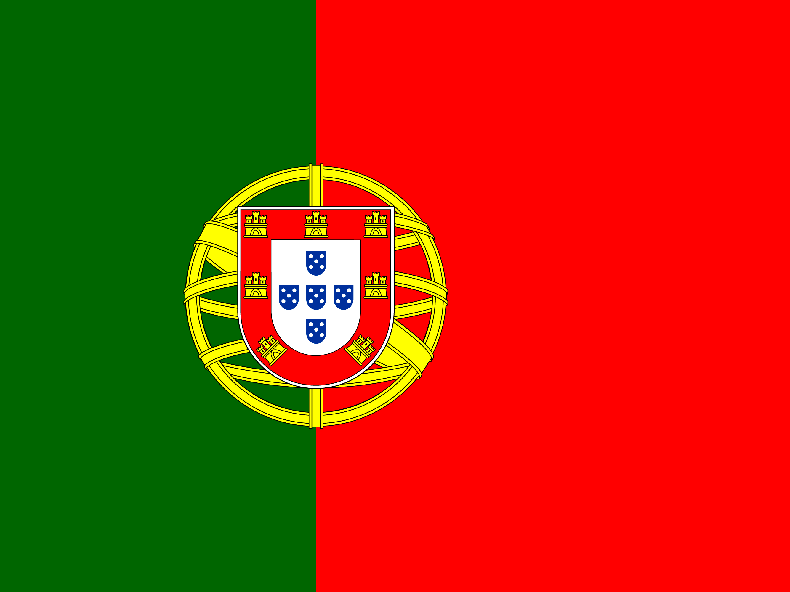 bendera Portugal