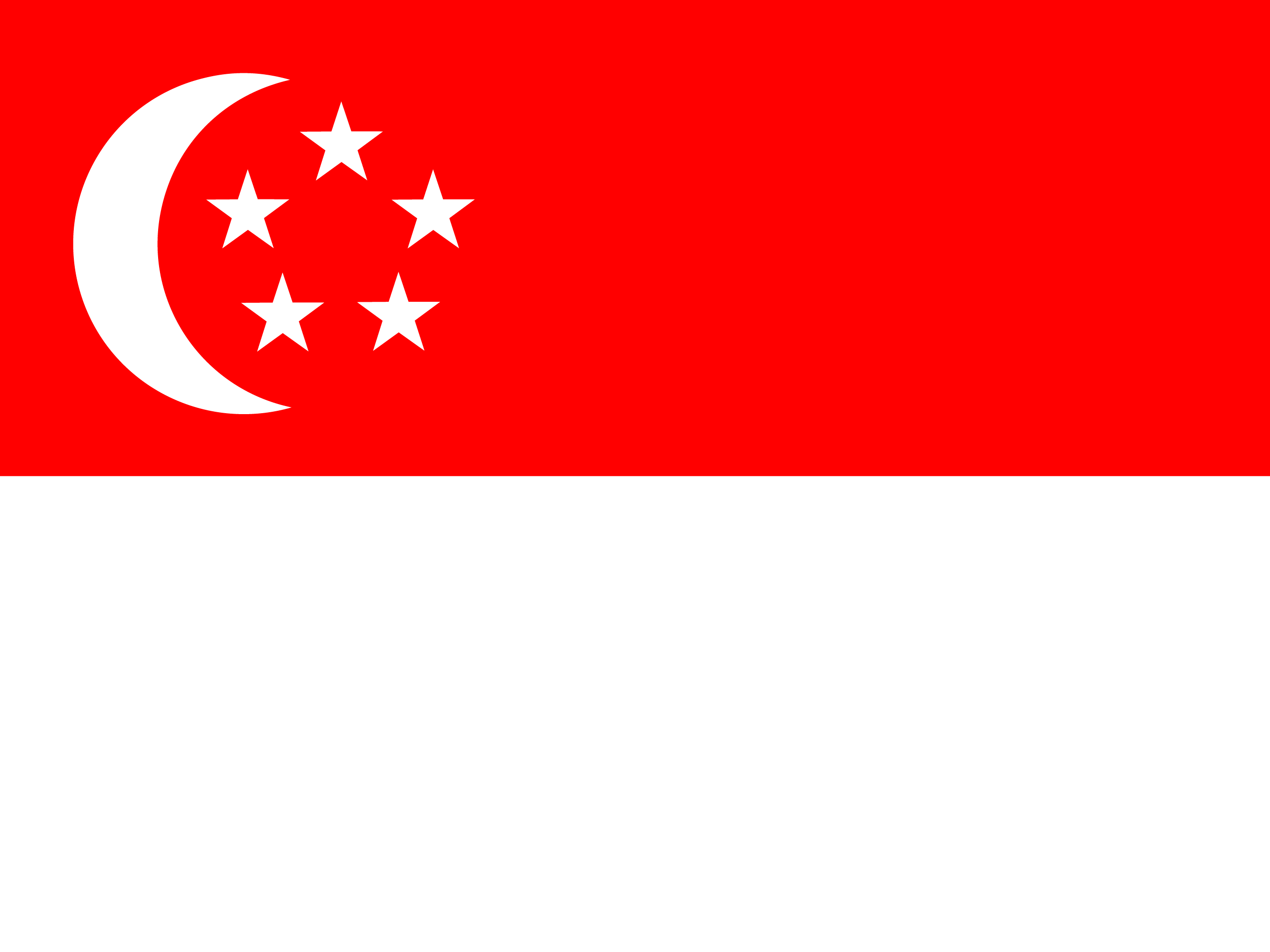 bendera Singapura