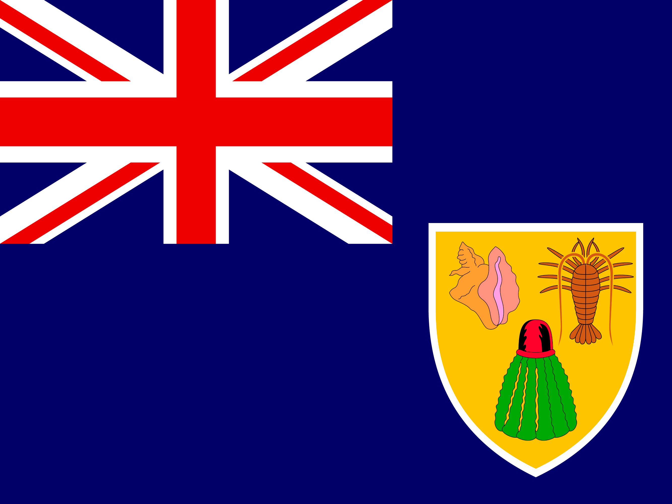 bendera Kepulauan Turks dan Caicos