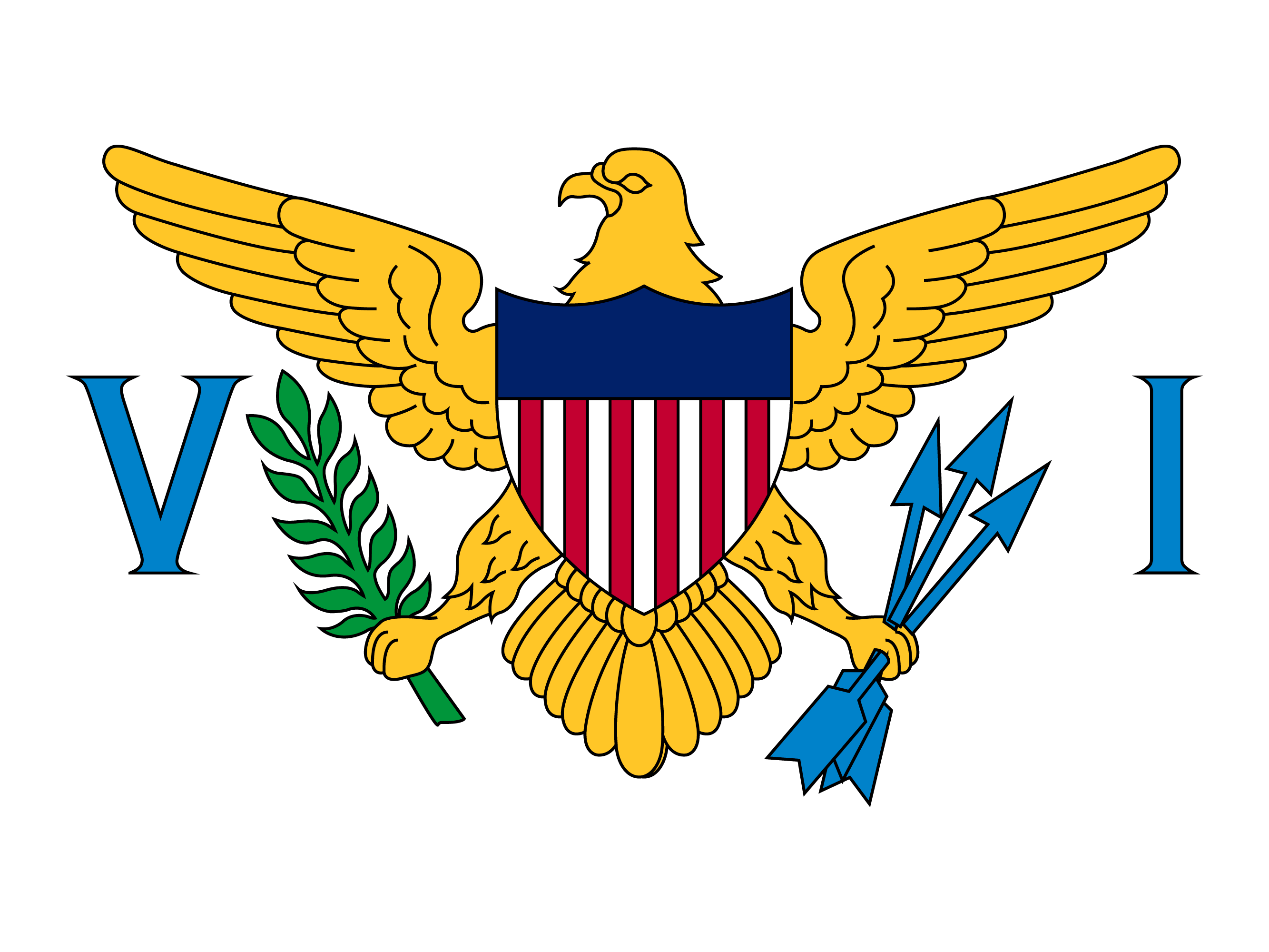 bendera Kepulauan Virgin Amerika Serikat