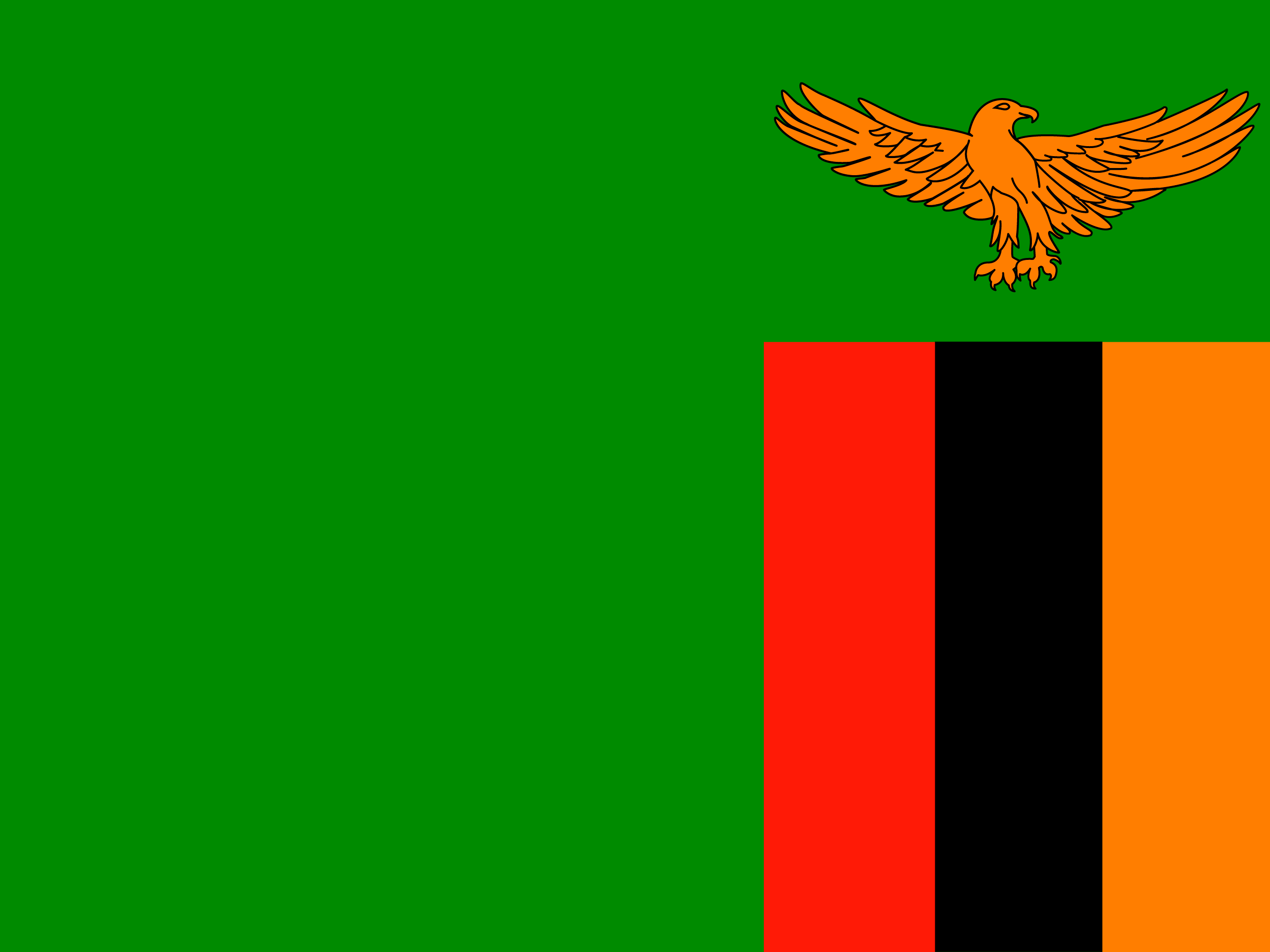 bendera Zambia