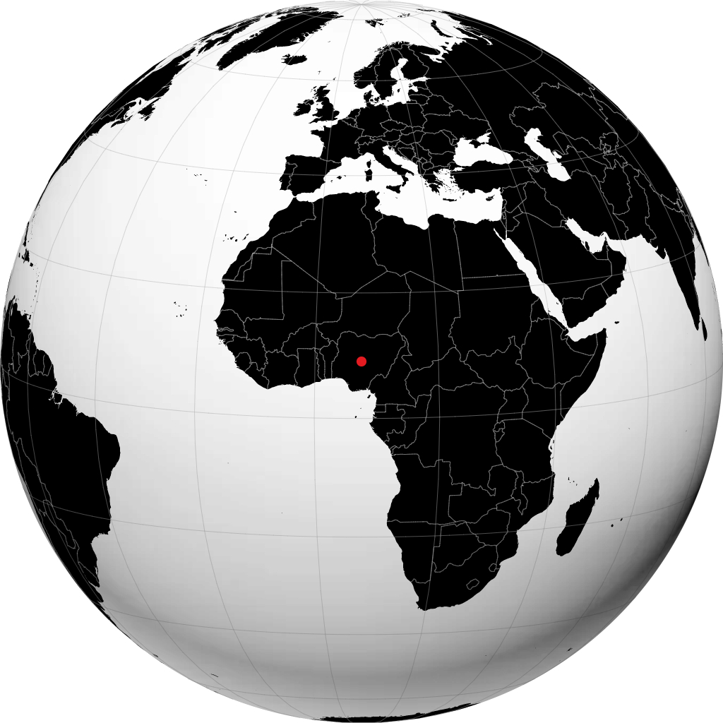 Abuja di globe