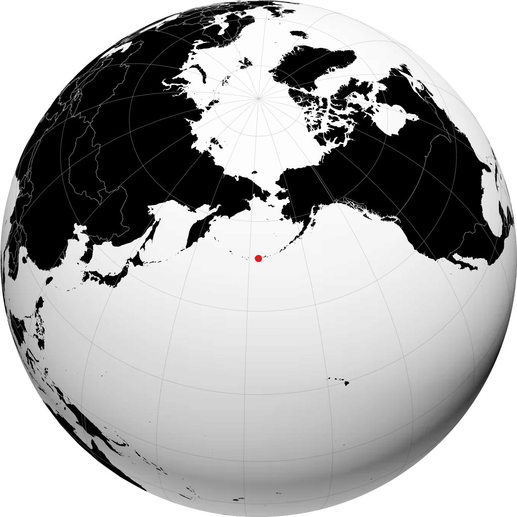 Adak di globe