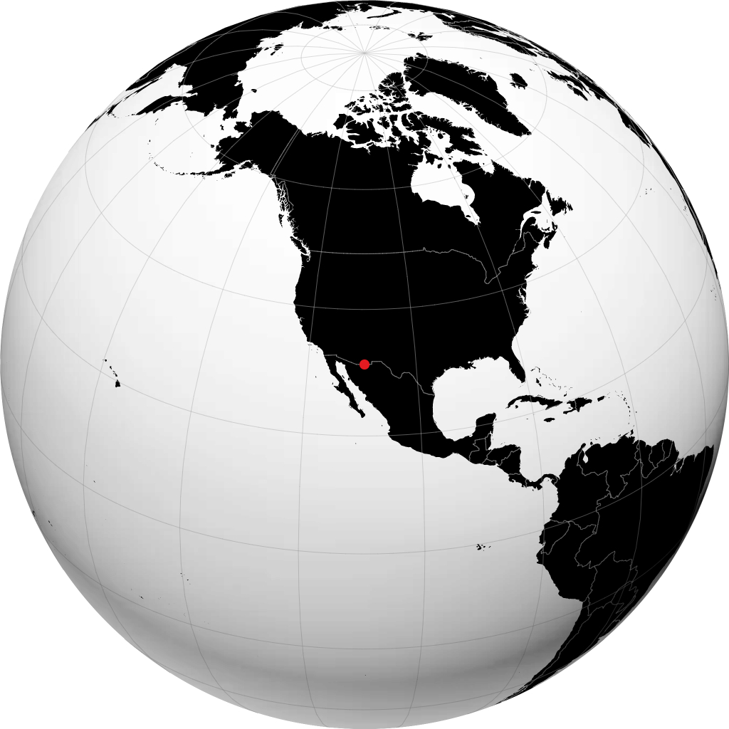 Agua Prieta di globe