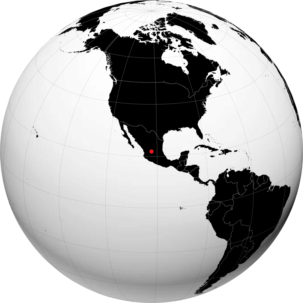 Aguascalientes di globe