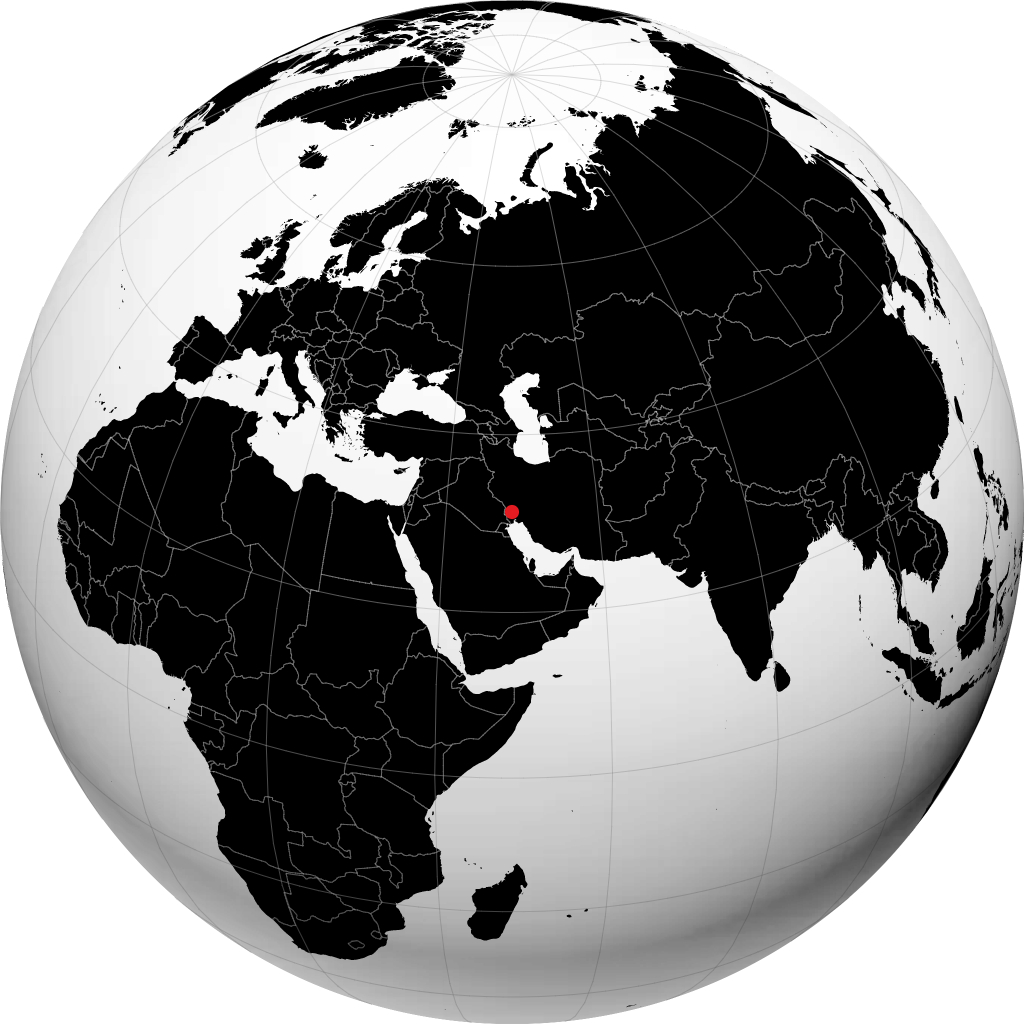 Ahvāz di globe