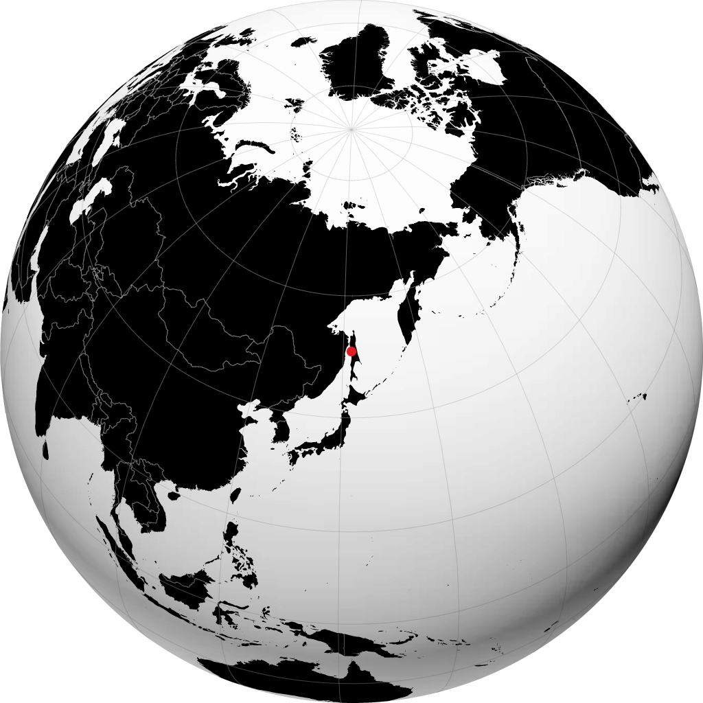 Aleksandrovsk-Sakhalinskiy di globe