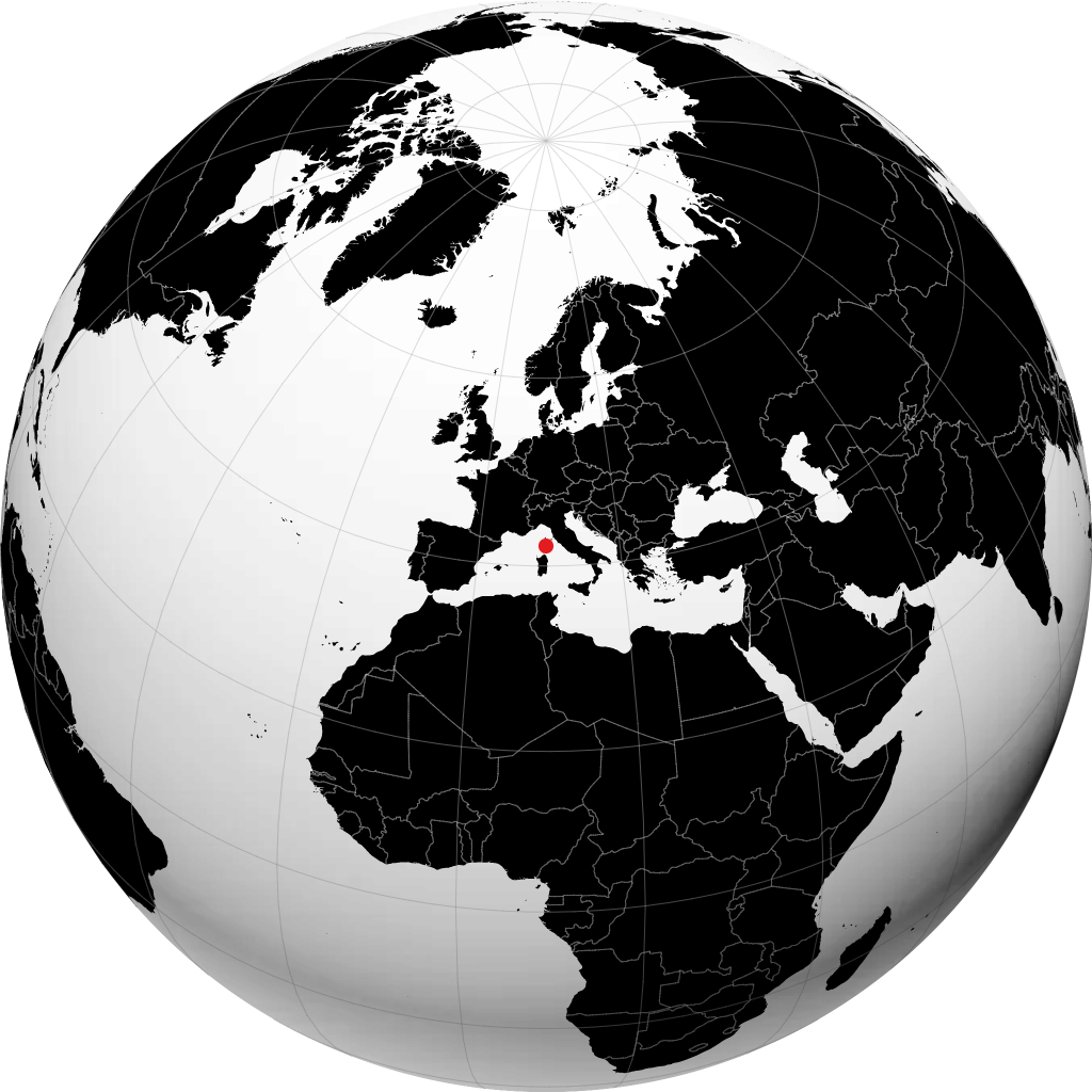 Aléria di globe