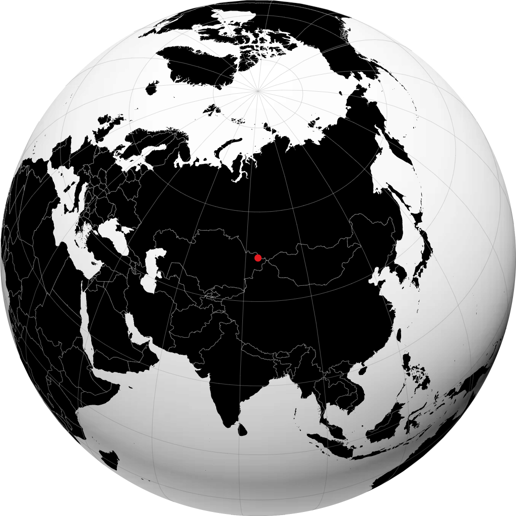 Altay di globe