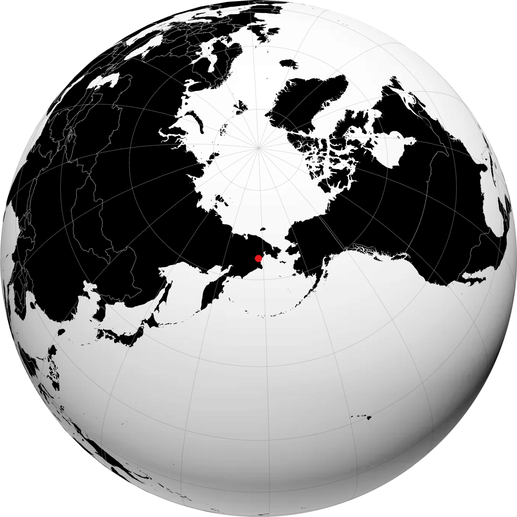 Anadyr di globe