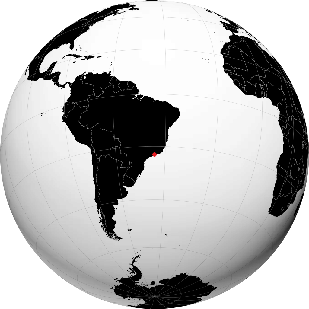 Angra dos Reis di globe