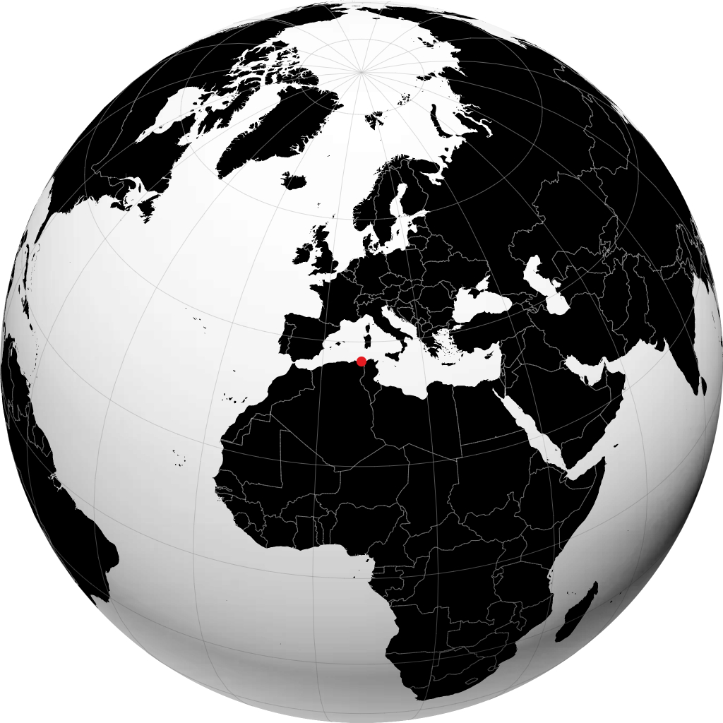 Annaba di globe