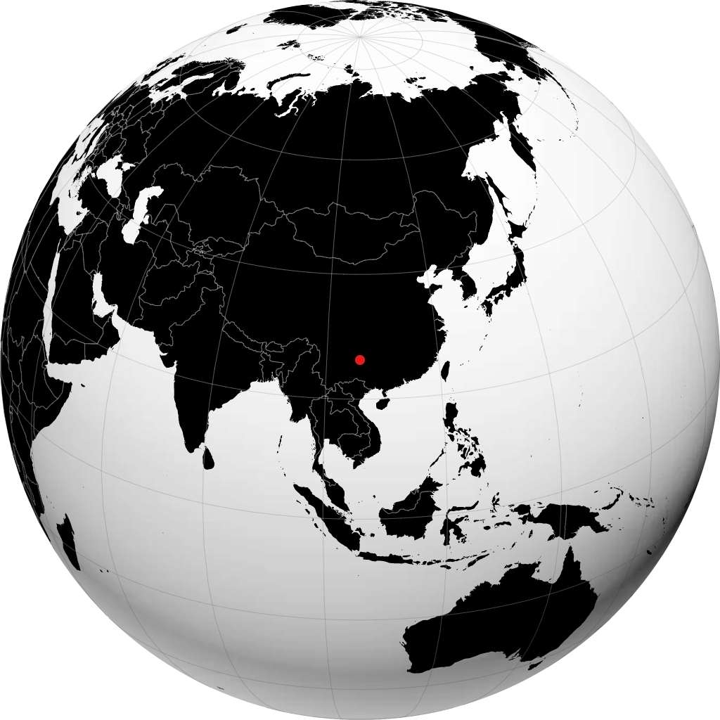 Anshun di globe