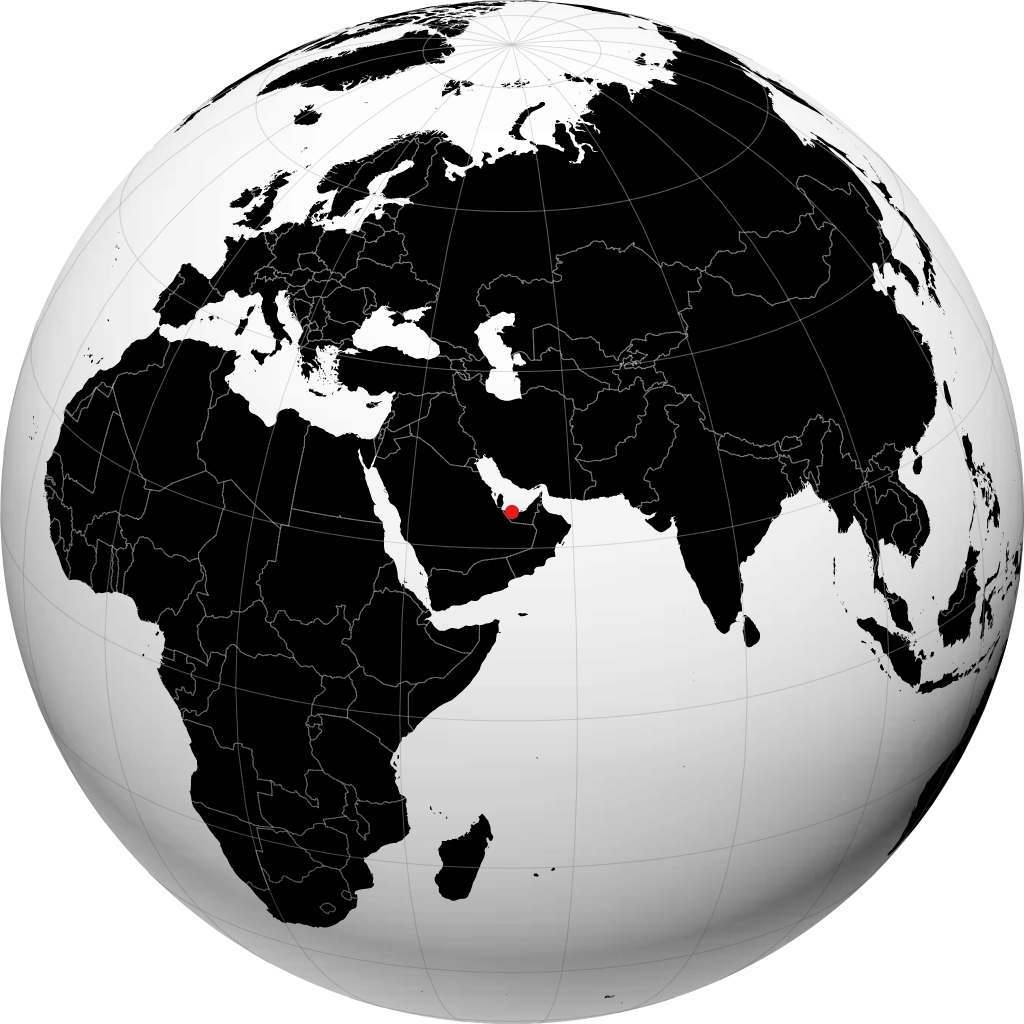 Ar Ruways di globe
