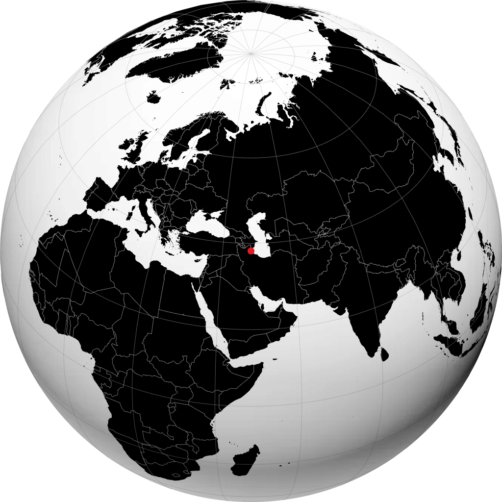 Ardabil di globe
