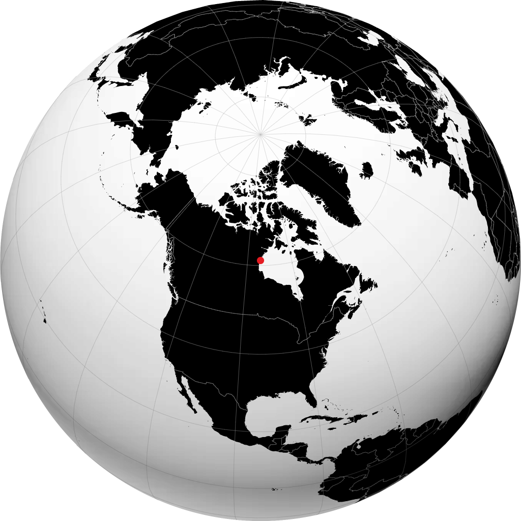 Arviat di globe