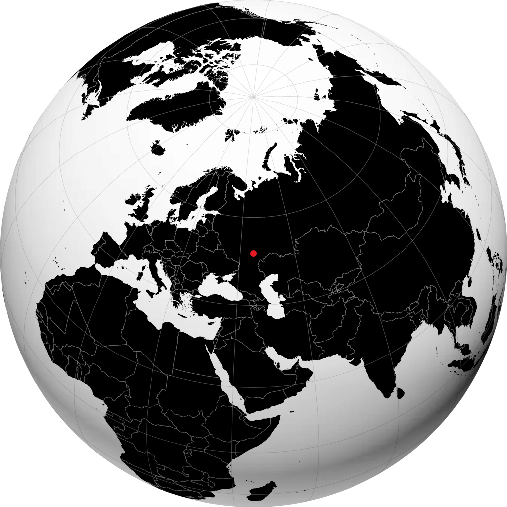 Atkarsk di globe