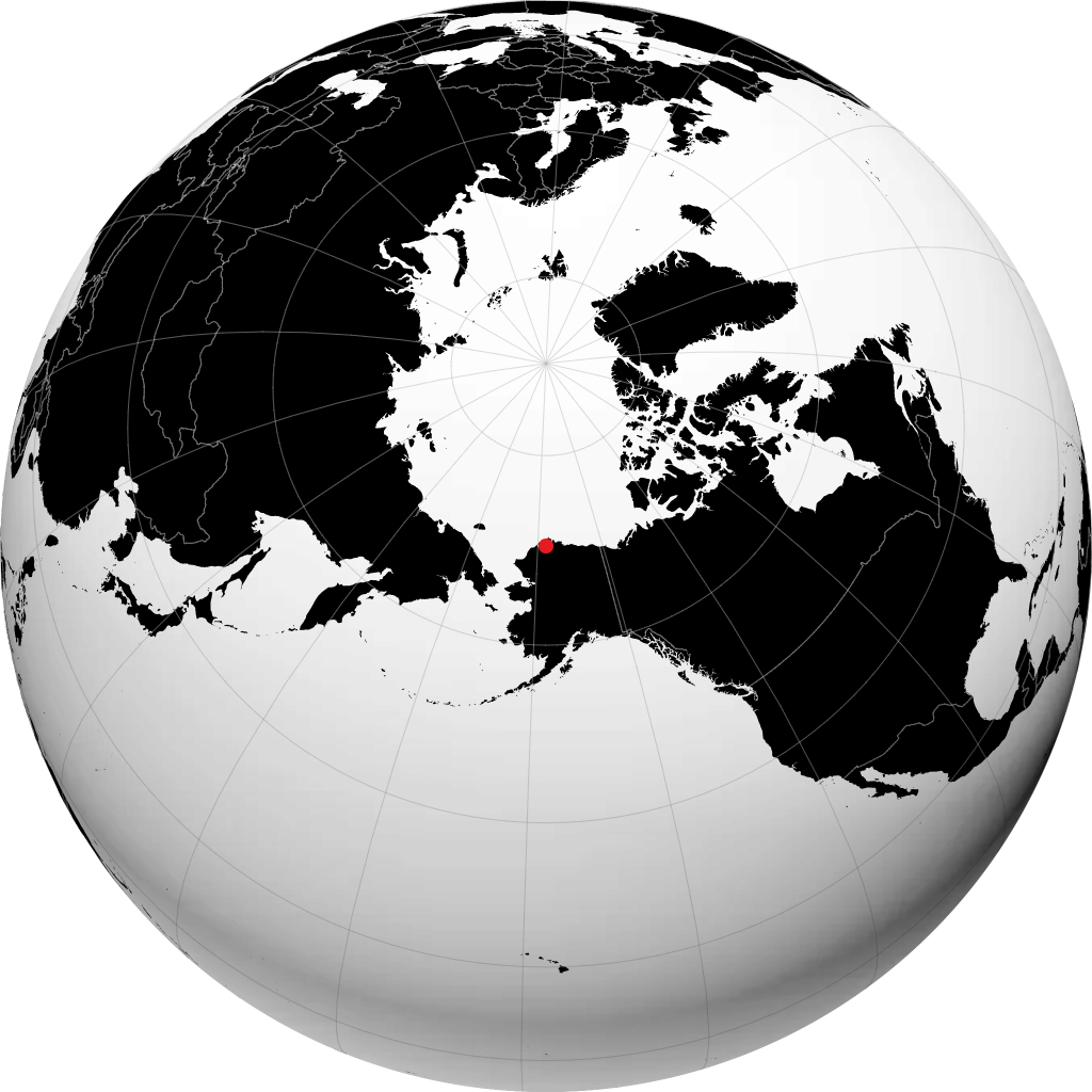 Atqasuk di globe