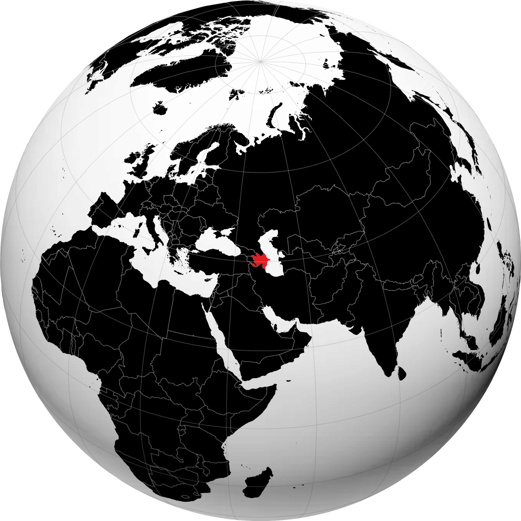 Azerbaijan di globe