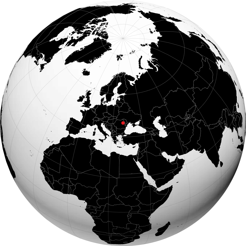 Bacău di globe