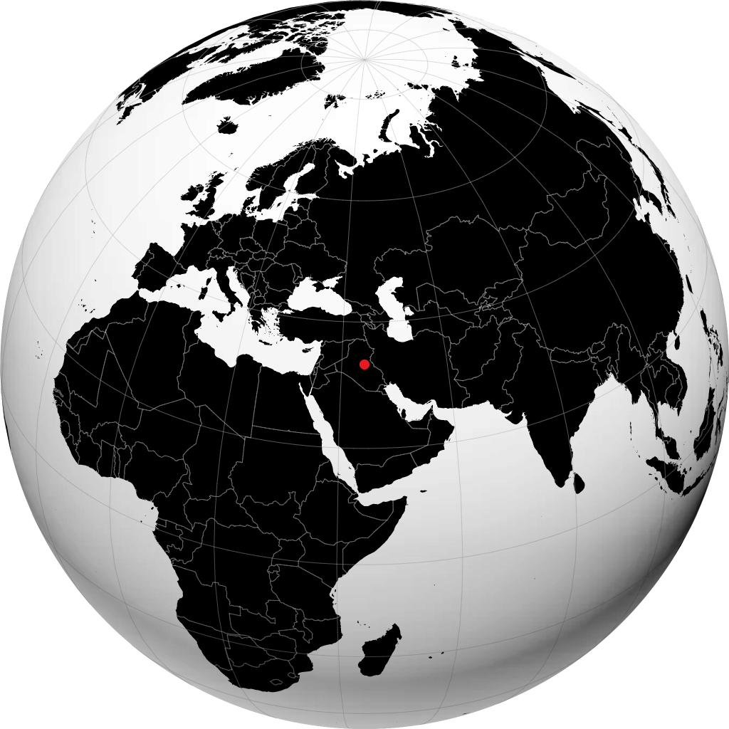 Baghdad di globe