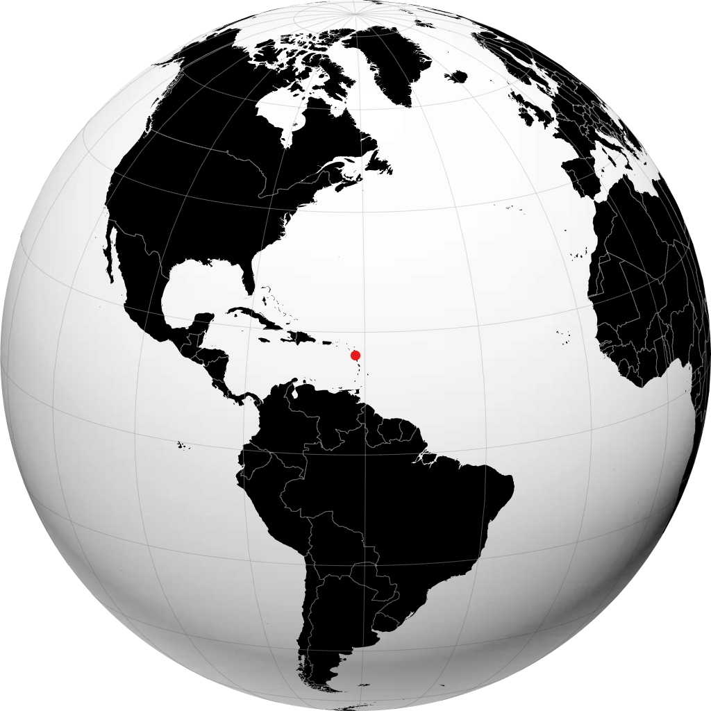 Baie-Mahault di globe