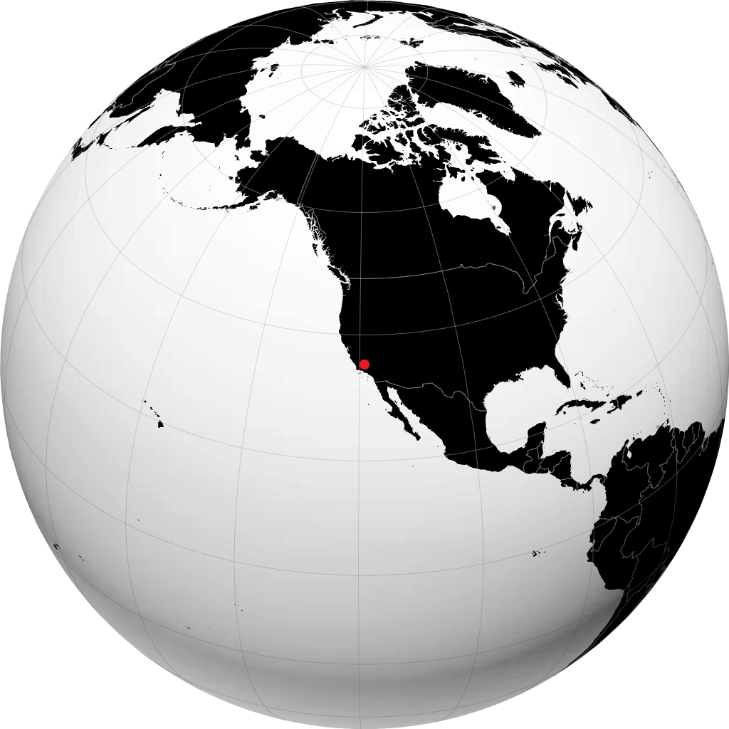Bakersfield di globe