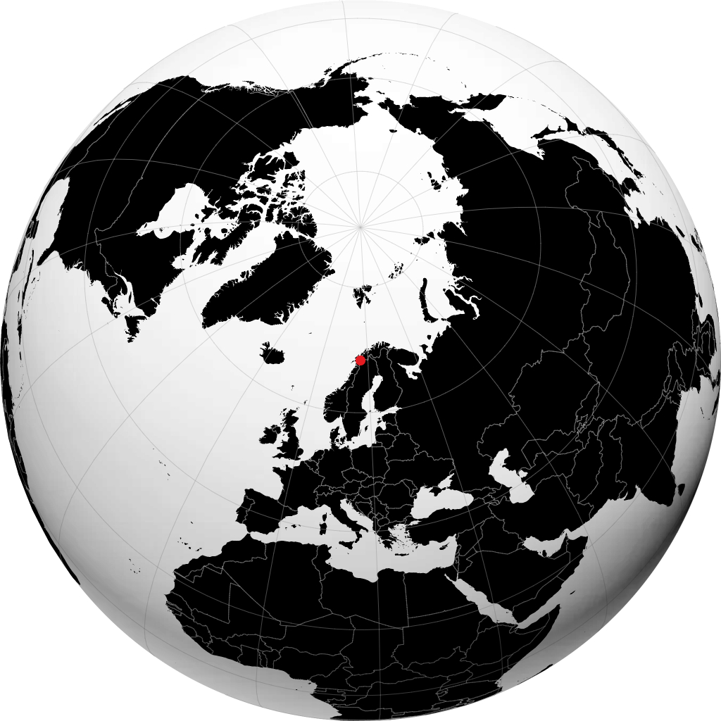 Ballangen di globe