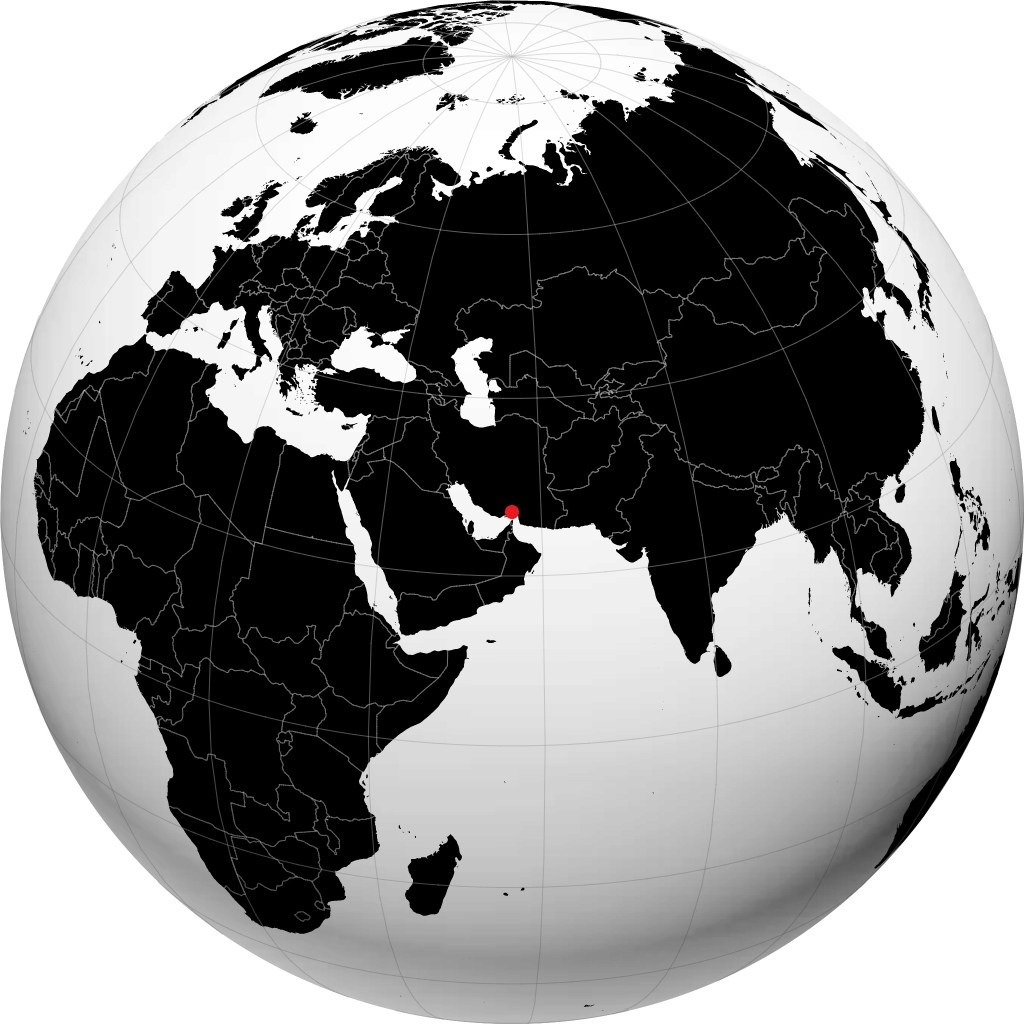 Bandar Abbas di globe
