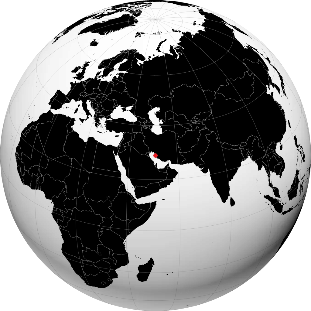 Bandar Būshehr di globe