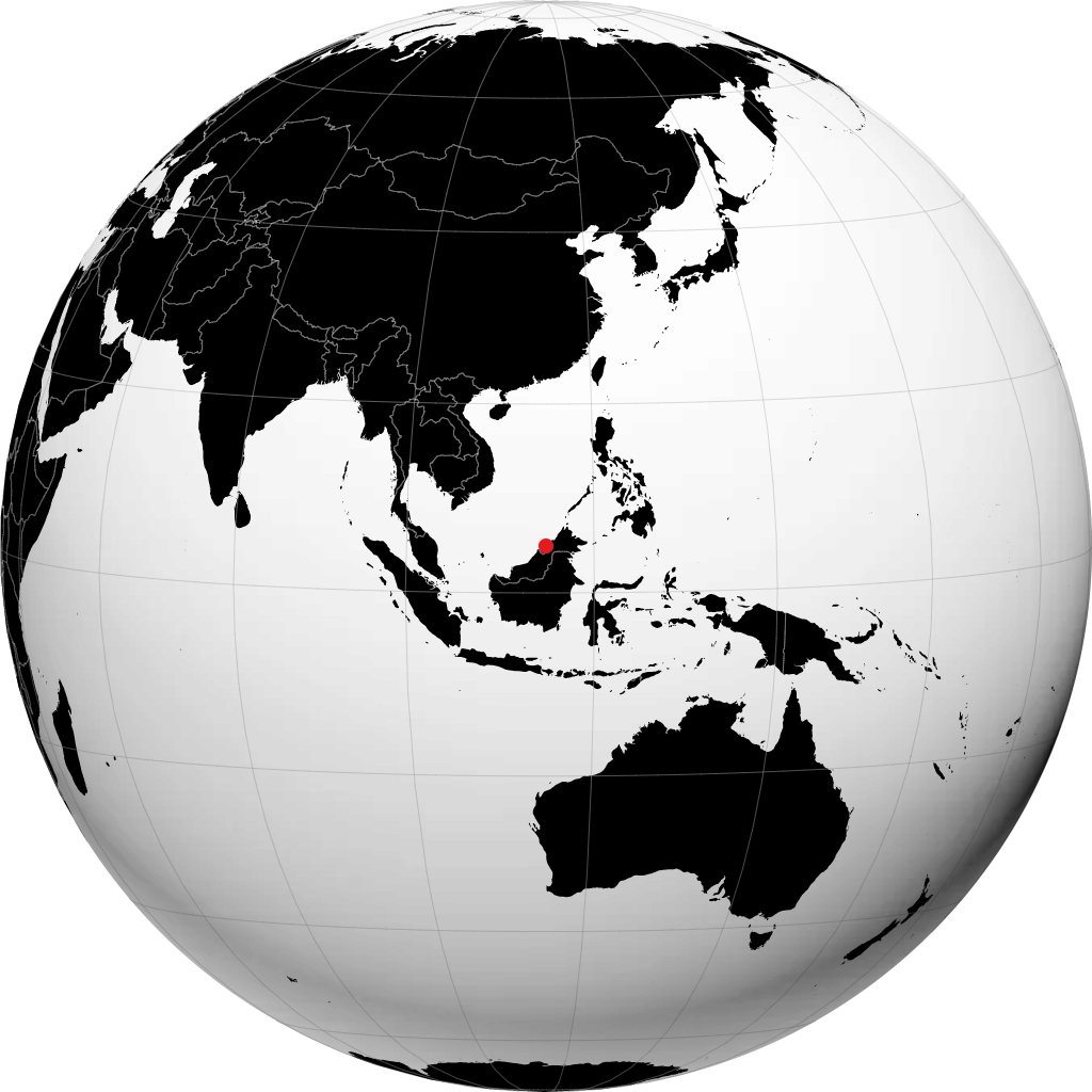 Bandar Seri Begawan di globe