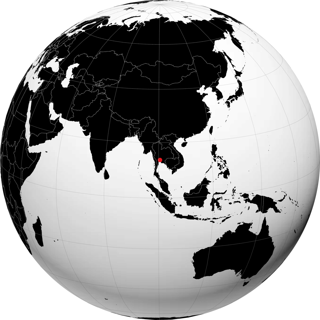 Bangkok di globe