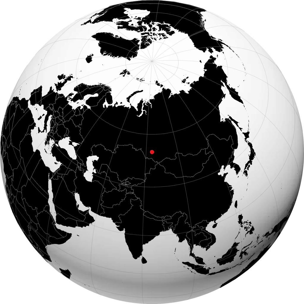 Barnaul di globe