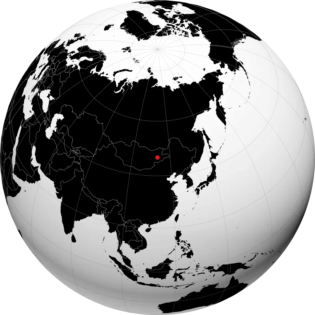 Baruun-Urt di globe