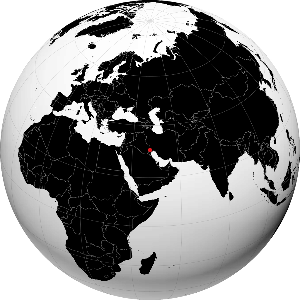 Basrah di globe