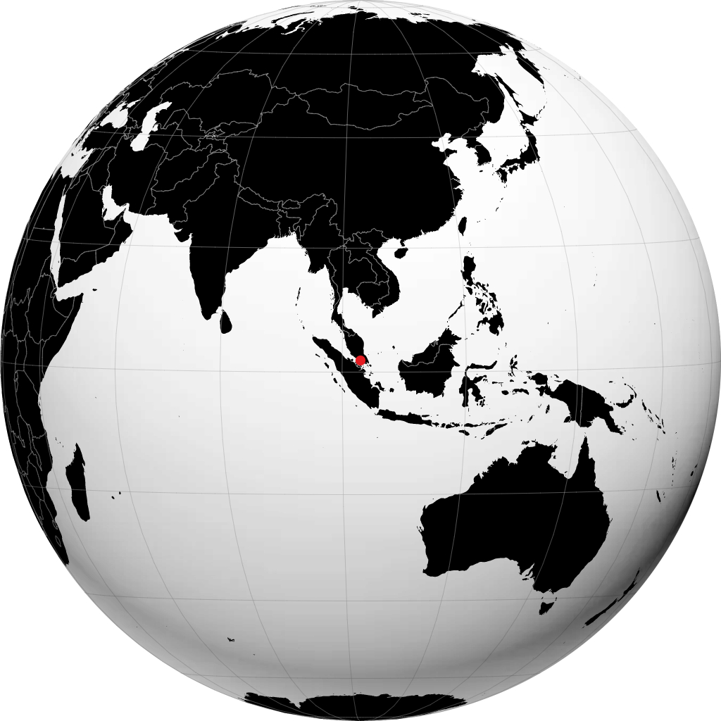 Batu Pahat di globe